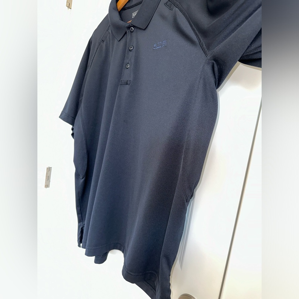 Men’s 5.11 Tactical Series Polo Black - Picture 14 of 16